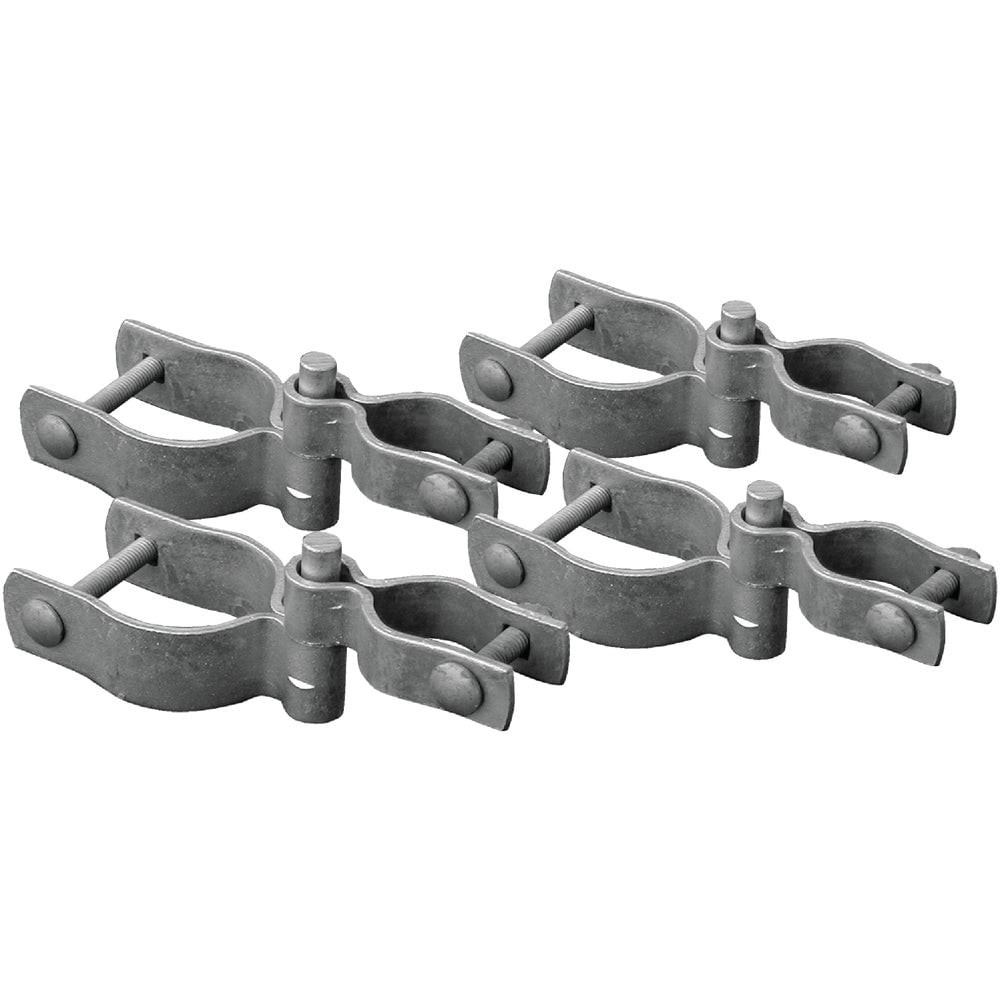 Galvanized Steel Drive Gate Hardware Set for 2-3/8" Posts