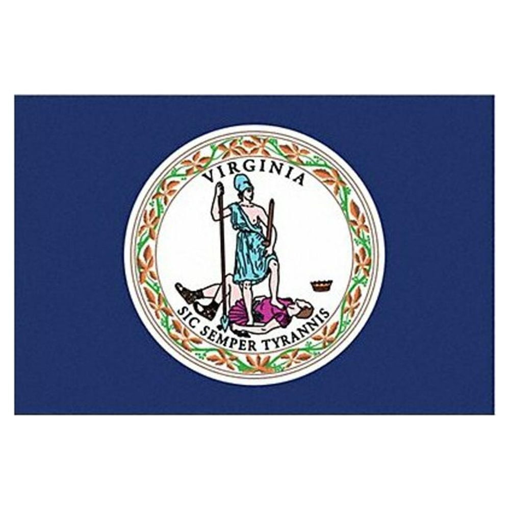 1PACK Nylglo Virginia State Flag,3x5 Ft 145660 145660 ZO-G7425275 ...