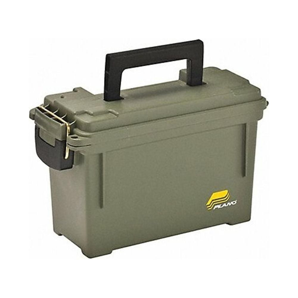1PACK Plano Storage Box,Brass Bail,Green,7 18 in 131200 131200 ZO