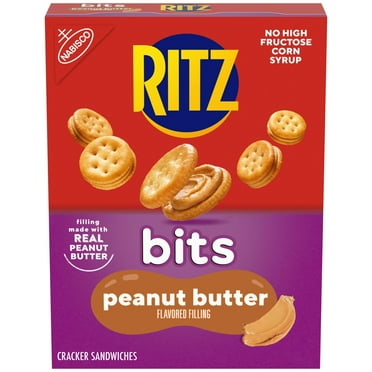 RITZ Bits 1PACK,Peanut Butter Sandwich Crackers,