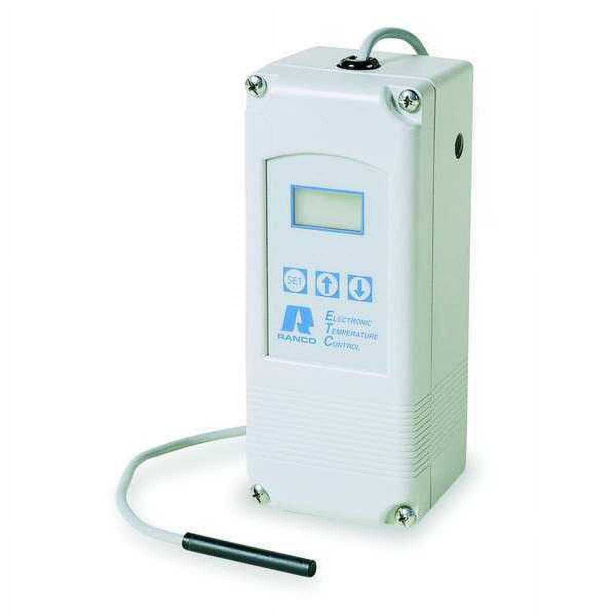 Compact White Electronic Temperature Control Device