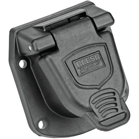 1PACK Reese Towpower 6-Round Professional Vehicle Side Connector