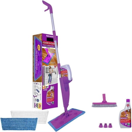 1PACK Rejuvenate Click n Clean Microfiber Multi-Surface Spray Mop
