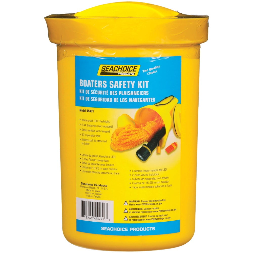 1PACK Seachoice Boat Bailer Safety Kit