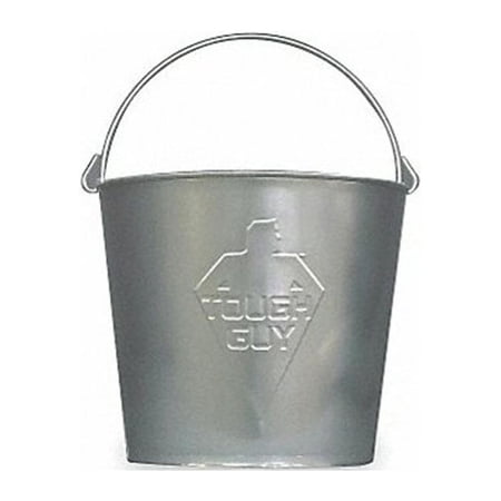 1PACK Sim Supply Mop Bucket,3 1-2 gal,Silver 2MPE8 2MPE8 ZO-G3402996