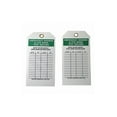 thumbnail image 1 of 1PACK Sim Supply Safety Tag,5-1-2inHx3inW,Poly,Brass,PK25 20TJ26 20TJ26 ZO-G5604706, 1 of 1