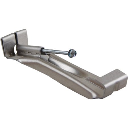 1PACK Spectra Metals K Style Aluminum Hidden Gutter Hanger Bracket with Screw