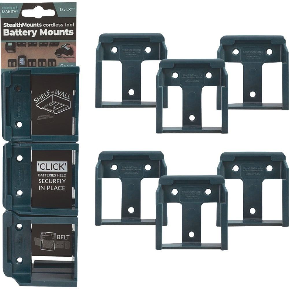 StealthMounts BH MK BLU 2 Porte Embouts Magnétique (2pcs) Pour Machines Makita LXT Bleu - Foto 6