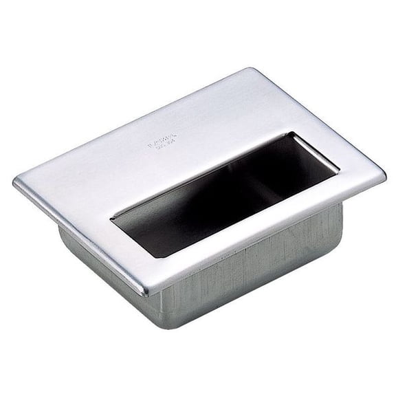 1PACK Sugatsune HH-KP150 Recessed Pull Handle, Stainless Steel, Satin, Threaded Holes
