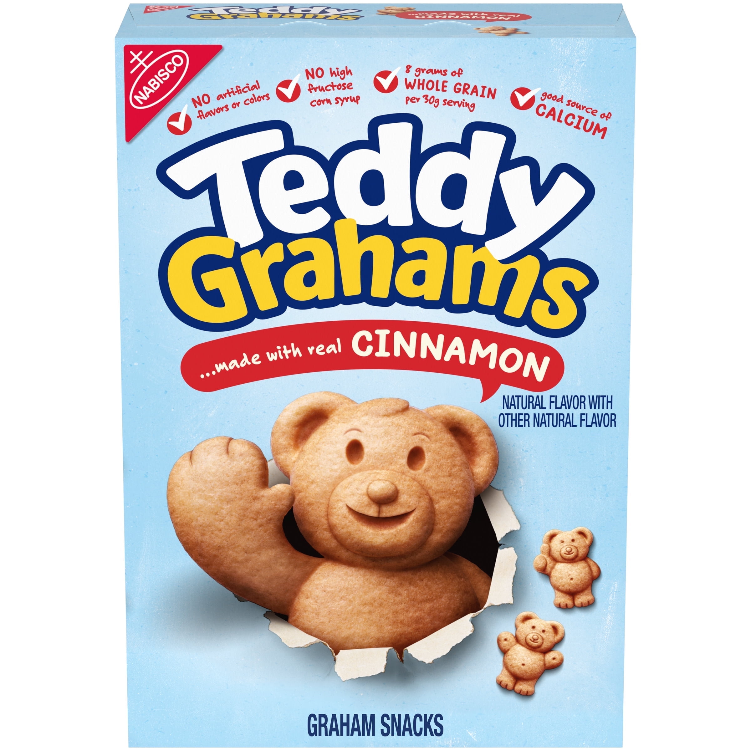 1PACK,Teddy Grahams Snacks, Cinnamon