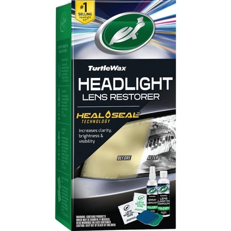 1PACK Turtle Wax Headlight Restorer Kit