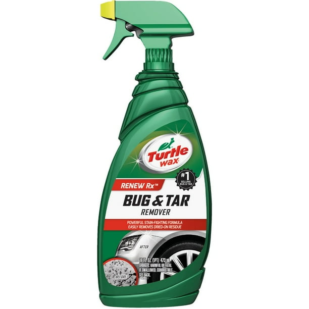 1PACK Turtle Wax RENEW Rx Bug and Tar Remover 16 Oz. Trigger Spray Bug