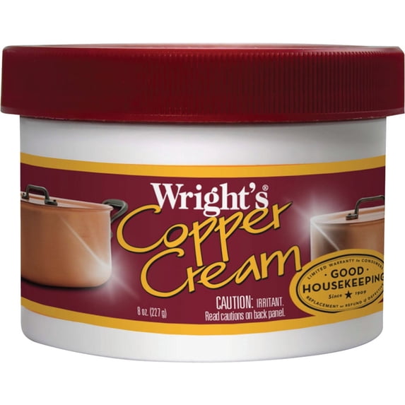 1PACK Weiman Wright's 8 Oz. Copper Cream Polish