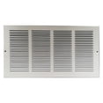 thumbnail image 1 of 1PACK ZoroSelect 4MJR3 Return Air Grille , 8 X 16 , White , Steel, 1 of 1