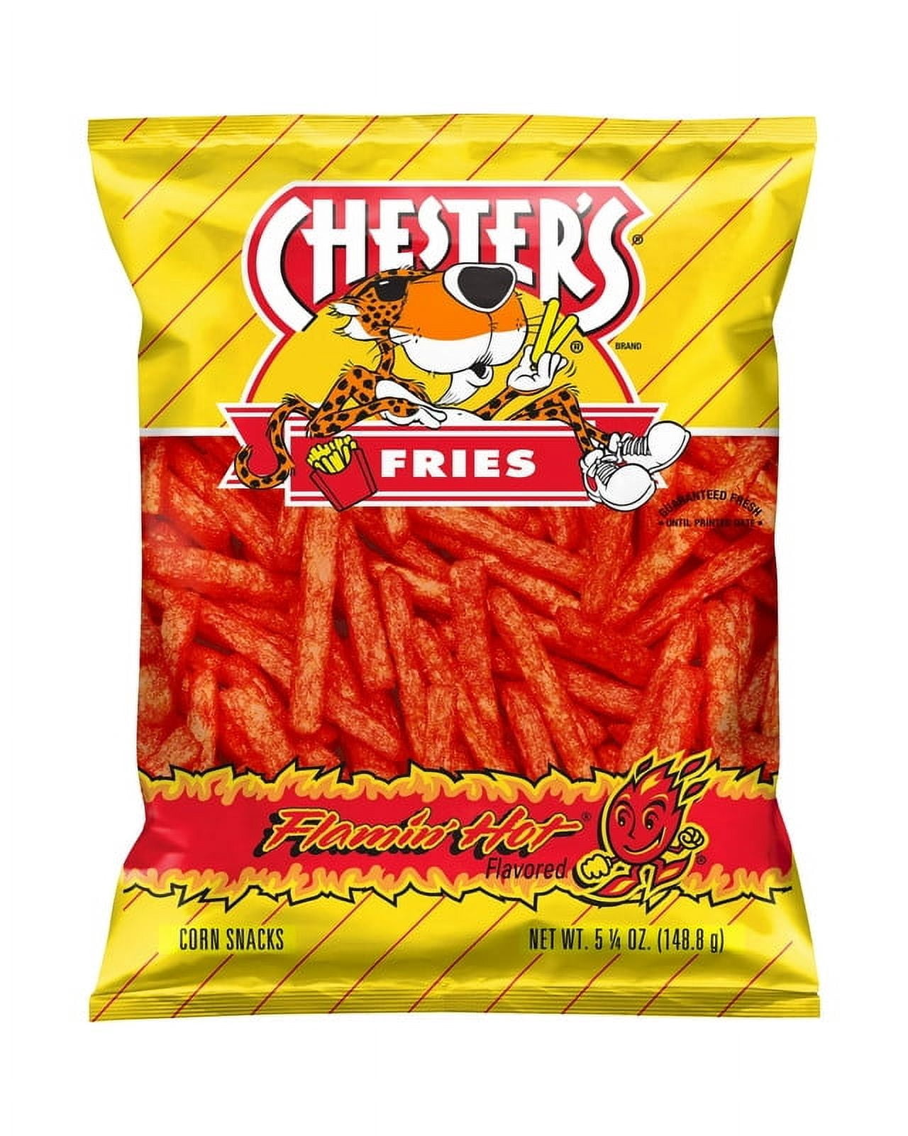 Chesters Fries Flamin Hot Corn Snacks for Employee Breakroom - Walmart ...