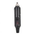 thumbnail image 1 of 1PC 12V Universal Male Car Cigarette Lighter Socket Connector 15A Plug Z4E7, 1 of 9