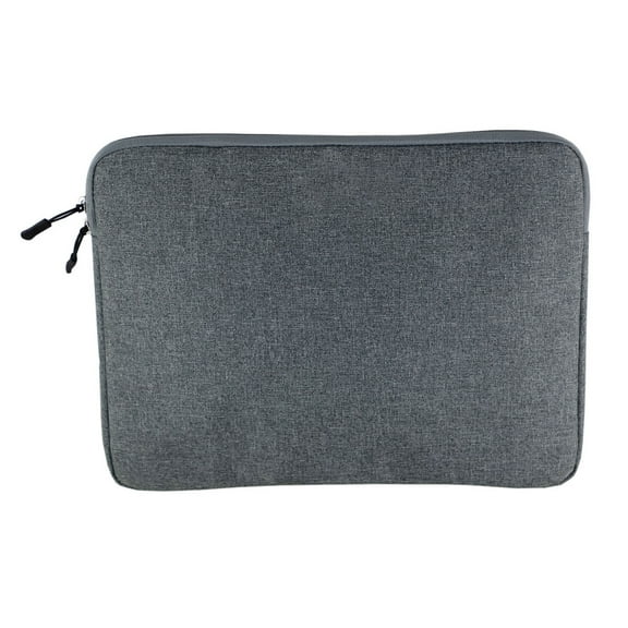 1PC 13 Inch Waterproof Laptop Storage Bag Shockproof Notebook Computer Pouch Simple Handbag for Outdoor Travel Home (Grey)