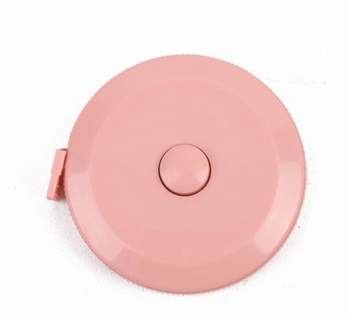1PC/15PCS 1.5m Small Tape Measure Portable Student Soft Leather Three Measurement Clothes Automatic Recycling
