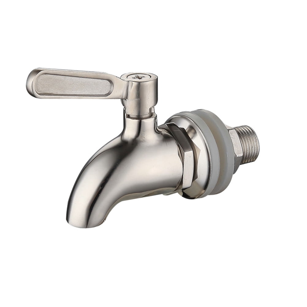 1PC 16mm 304 Stainless Steel Wine Barrel Faucet Ball Wine Jars Tap Anti