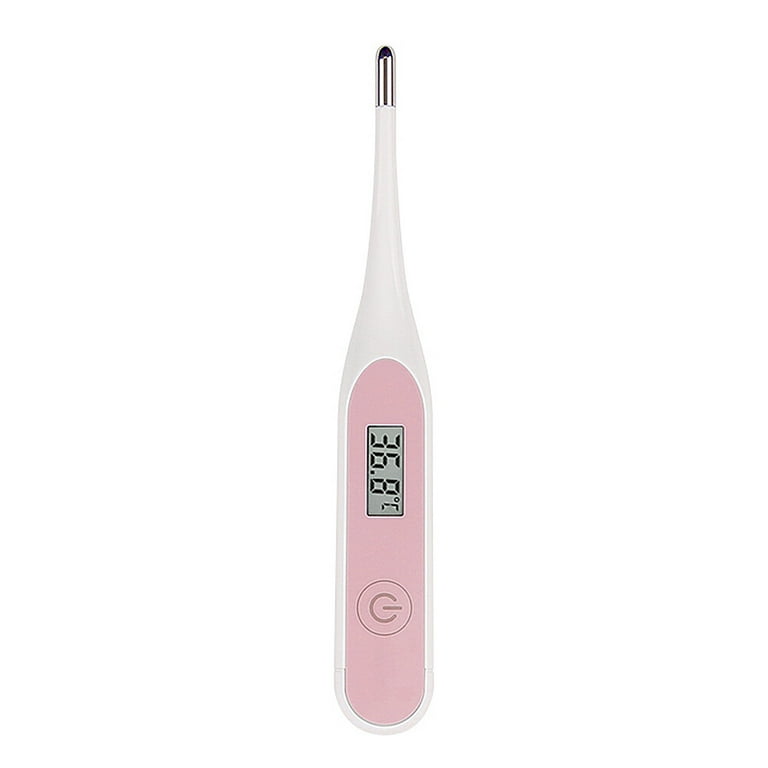 Digital LCD Thermometer Water-Proof Adult Baby w/Audio Alarm~Check