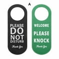 1PC 22.5x8.5CM Do Not Disturb Please Knock Signs Door Knobs Meeting