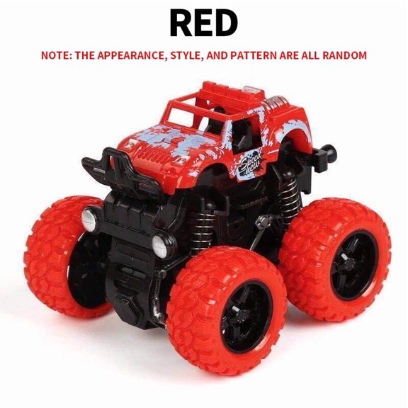 1PC/2PCS/4PCS Inertia Off-Road Vehicle Set, Durable Friction Powered Mini Offroad Car Replica, All-Terrain Auto Model, Desktop Decor, Hobby Collectible, Ideal Gift for Halloween, Christmas and Daily