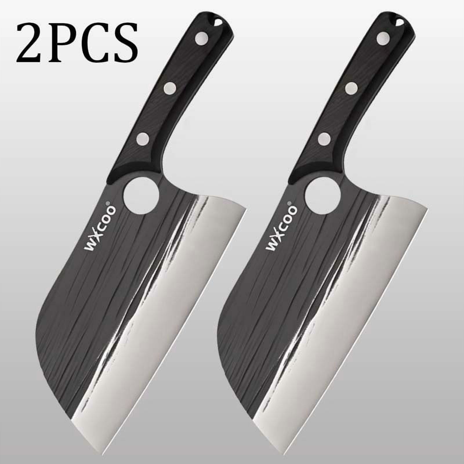 1PC/2PCS Stainless Steel Boning Knife Household Cooking Tools Meat Cleaver Knife Butcher Knife Utility Knife Kitchen Chef Knife Cooking Knife For Kitchen Convenience Vegetable Chopper