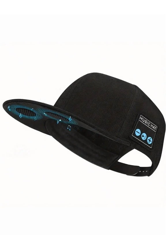 1PC/2PCS Wireless Bluetooth Baseball Cap With Wireless Speaker Adjustable, Rechargeable Speaker Hat, Smart Speakerphone Cap Built-In Microphone For Outdoor Sports, Cable-Free Exercise Headwear