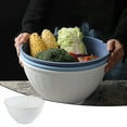thumbnail image 1 of 1PC Plastic Mixing Bowl Plastic Serving Bowl For Kitchen Big Capacity Lightweight Flexible Kitchen Bowl Home Decor 11.5*6in, 1 of 8