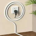 thumbnail image 1 of 1PC 2m/78.74inch Cord Management Channel,Invisible Decorative Wire Cover, Anti-Step Protector, Adhesive Soft Cable Racew, 1 of 9