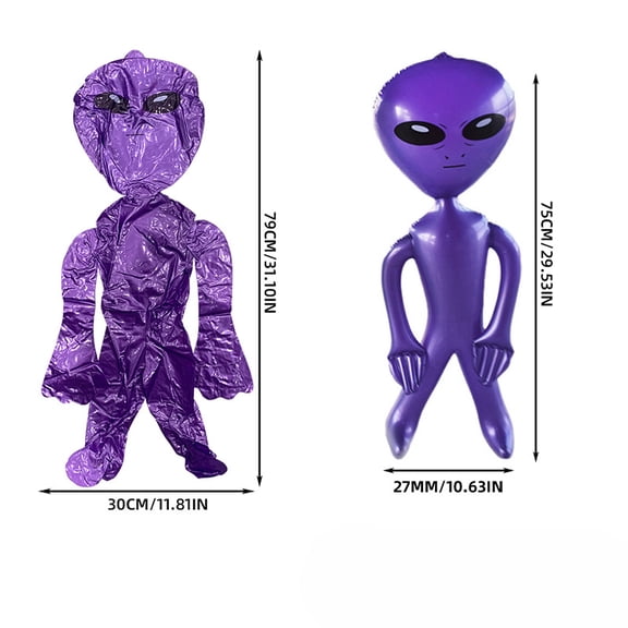 1PC 36/60 Inch Green Alien Inflate , Giant Jumbo Green Alien Inflate Party Favor