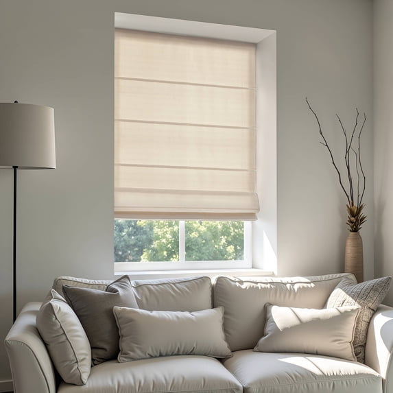 1PC 39x64" Cordless Roman Blind Galen Matte fabric