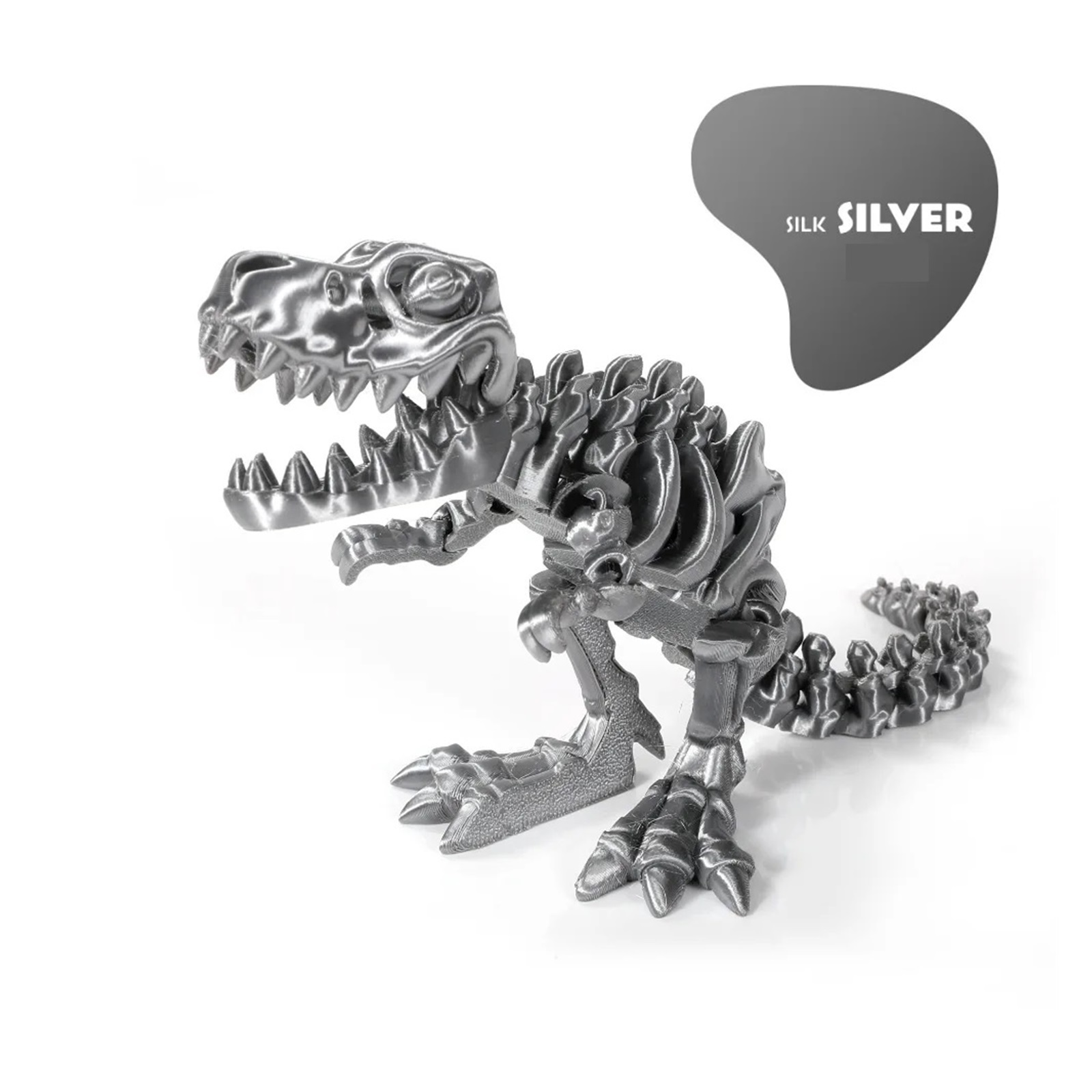Skeleton Rota 1PC 3D Printed Dragon Set Crafts Model Decoration FidgetAAAA Rotatable ...