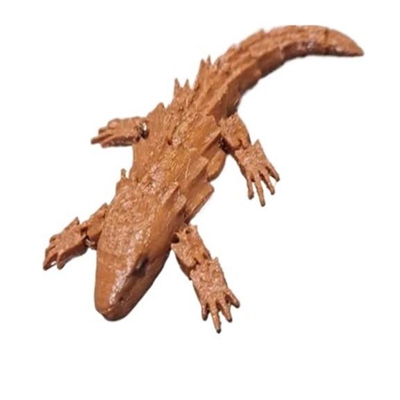 1PC 3D printed jointed lizard 3D printed