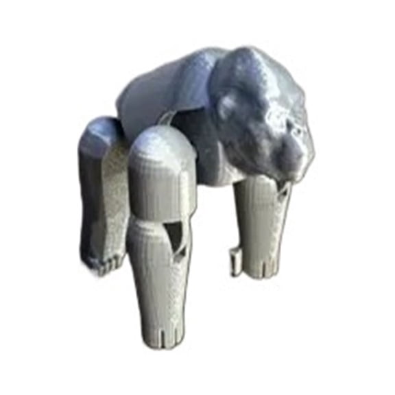 1PC 3D printed orangutan with movable joints