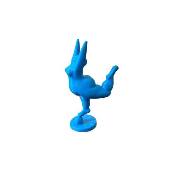 1PC 3D printing of dancing woman statue