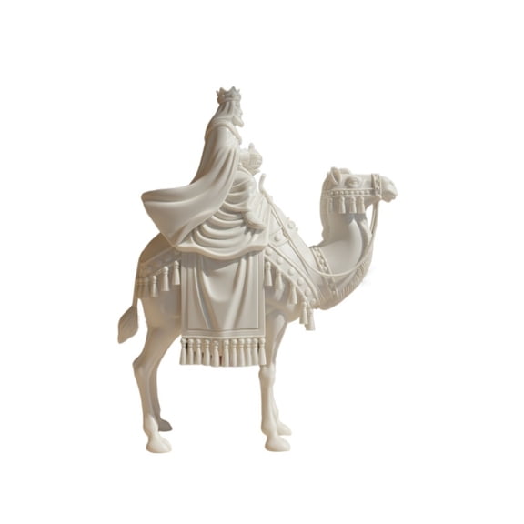 1PC 3D printing of the wise man riding a camel statue