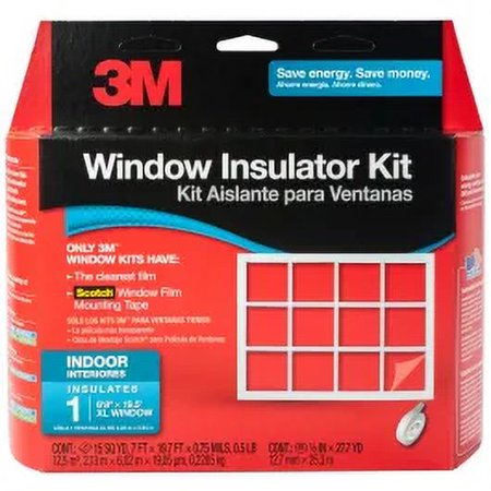 1PC 3M 2149W-6 Interior Window Insulator Kit For Oversized Windows