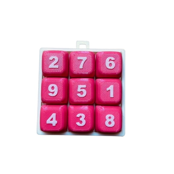 1PC 3x3 magic square clicker 3D printing