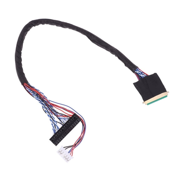 1PC 40Pin 2Channel 6Bit LED LCD LVDS Screen Cable for Display 3.3V