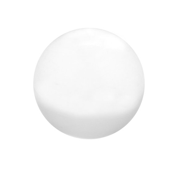 1PC 40mm Artificial Quartz Crystal Ball Transparent Sphere Home Office Decor Gifts(Transparent)