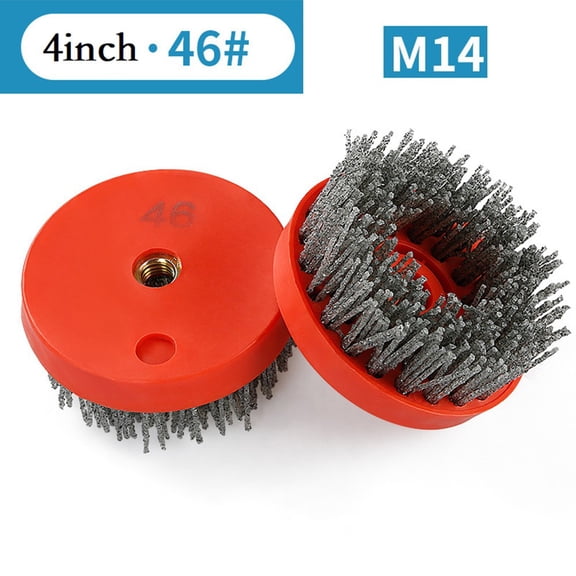 1PC 4Inch Circular Antique Abrasive Brush Stone Granite Polishing Cleaning