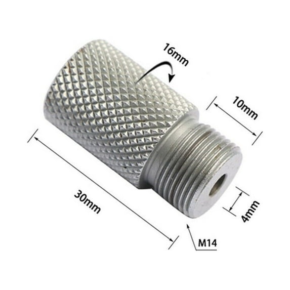 1PC 4mm Drill sleeve Bushing M14 Dowelling Jig Wood Drilling Guide Locator
