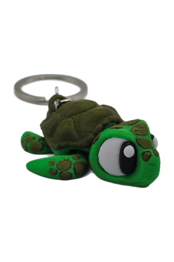 1PC 5.5CM 3D printed keychain for carrying around