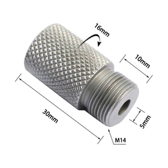1PC 5mm Drill sleeve Bushing M14 Dowelling Jig Wood Drilling Guide Locator