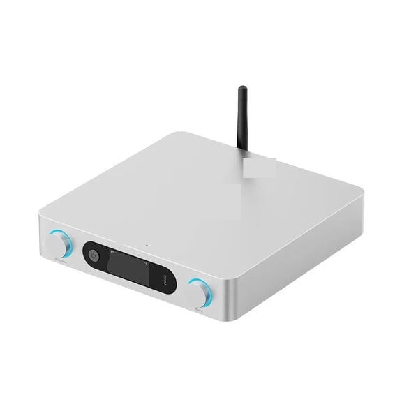 1PC 6.0 Receiver QCC5181 BT6.0 LDAC 24-Bit DAC USB/Optical/Coaxial Input ,Bass & Treble Control