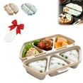thumbnail image 1 of 1PC 6 in 1 Triangle Onigiri Mold, Rice Ball Maker for Sushi Musubi, Seaweed Rice Balls, Younger Lunch Bento, Home DIY, Quick Release, Easy Clean, Multifunctional Mold for Bento, AKLJWH, A, 1 of 8