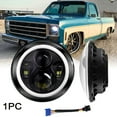 thumbnail image 1 of 1PC 7" Inch Round LED Headlight Hi-Lo Beam Bulb for Chevy C10 C20 C30 K10 G20, 1 of 10