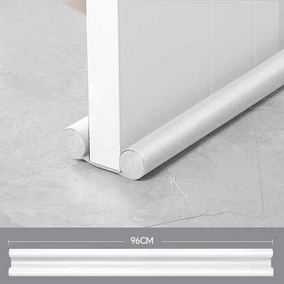 1PC 96cm/37.79in Door bottom seal strip Soundproof Insulation Wind Under Door Draft Stopper Blocker Weather Strip for Interior