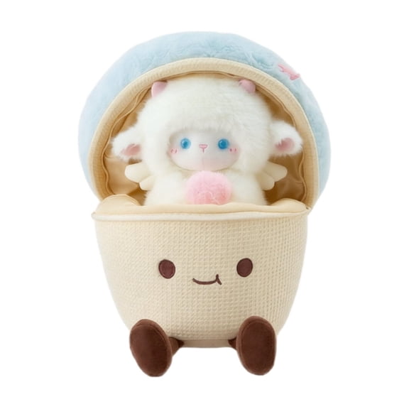 1PC A Minibee Soft Portable Plush Stuffed Animal Doll for Home Car Camping Party Use